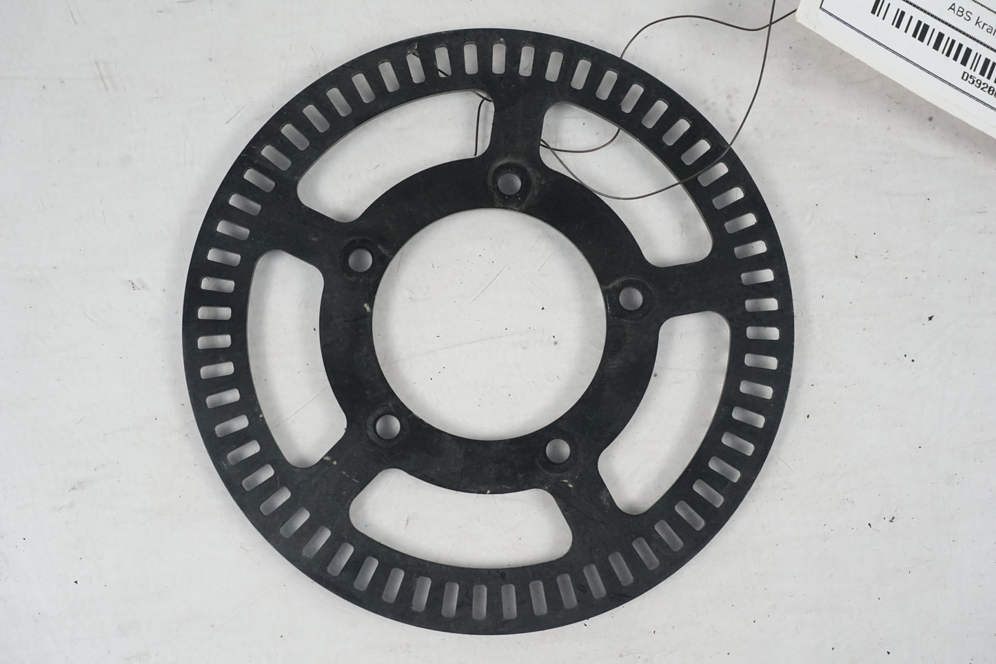 Framsidan på ABS krans från en Triumph Speed Triple -2011 motorcykel.