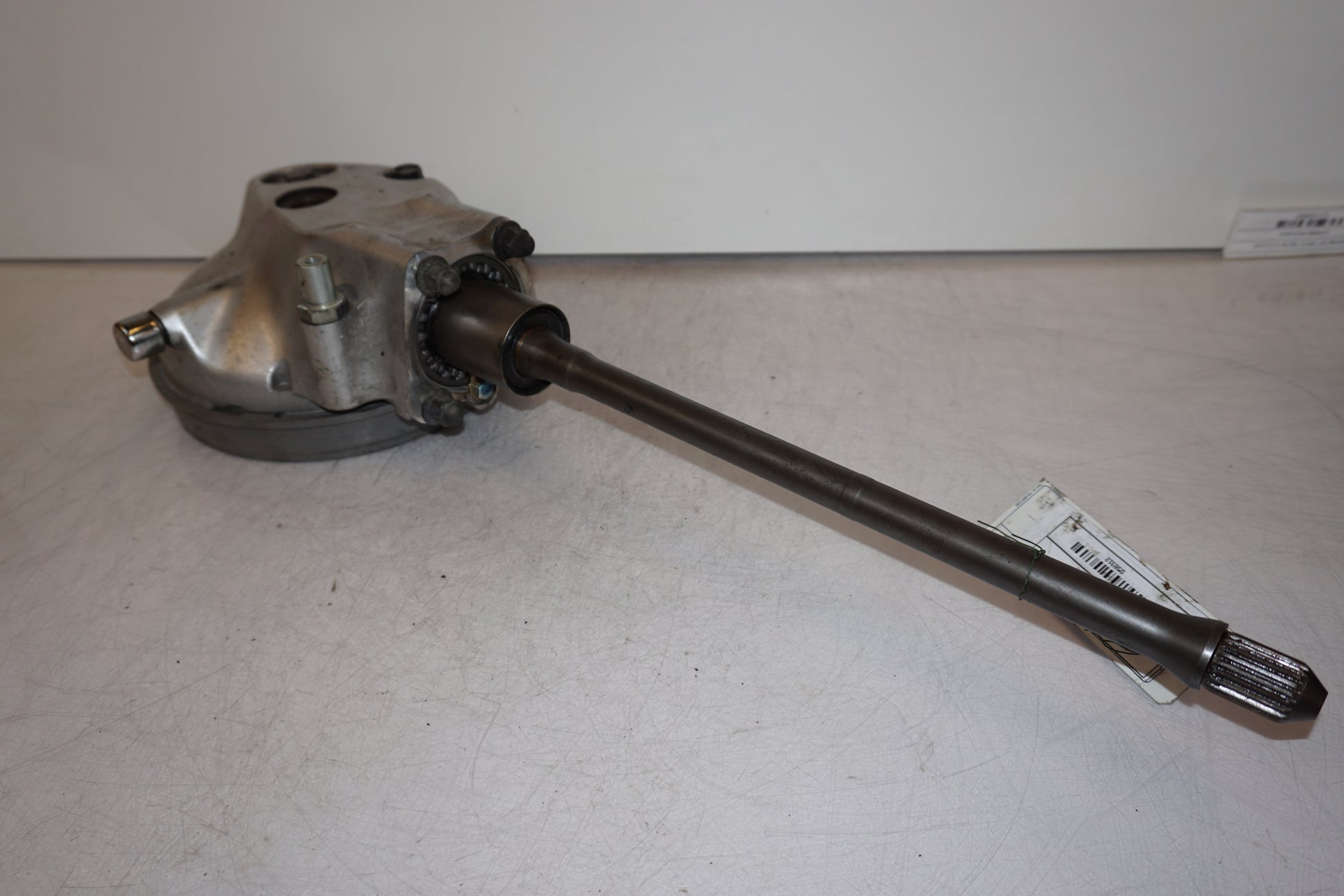 Framsidan på Slutväxel från en Honda VTX 1800 -2002 motorcykel.