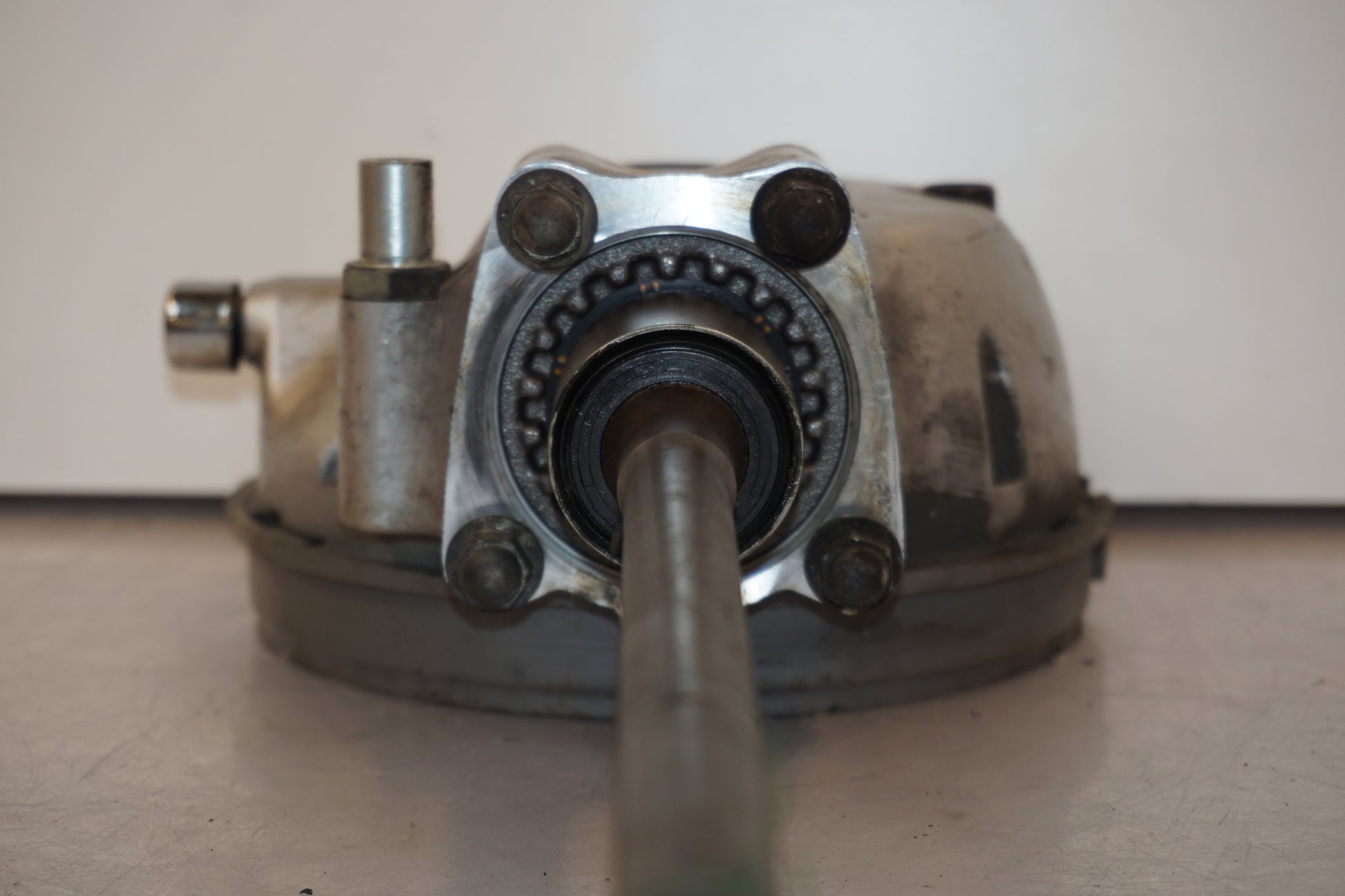 Höger sida på Slutväxel från en Honda VTX 1800 -2002 motorcykel.