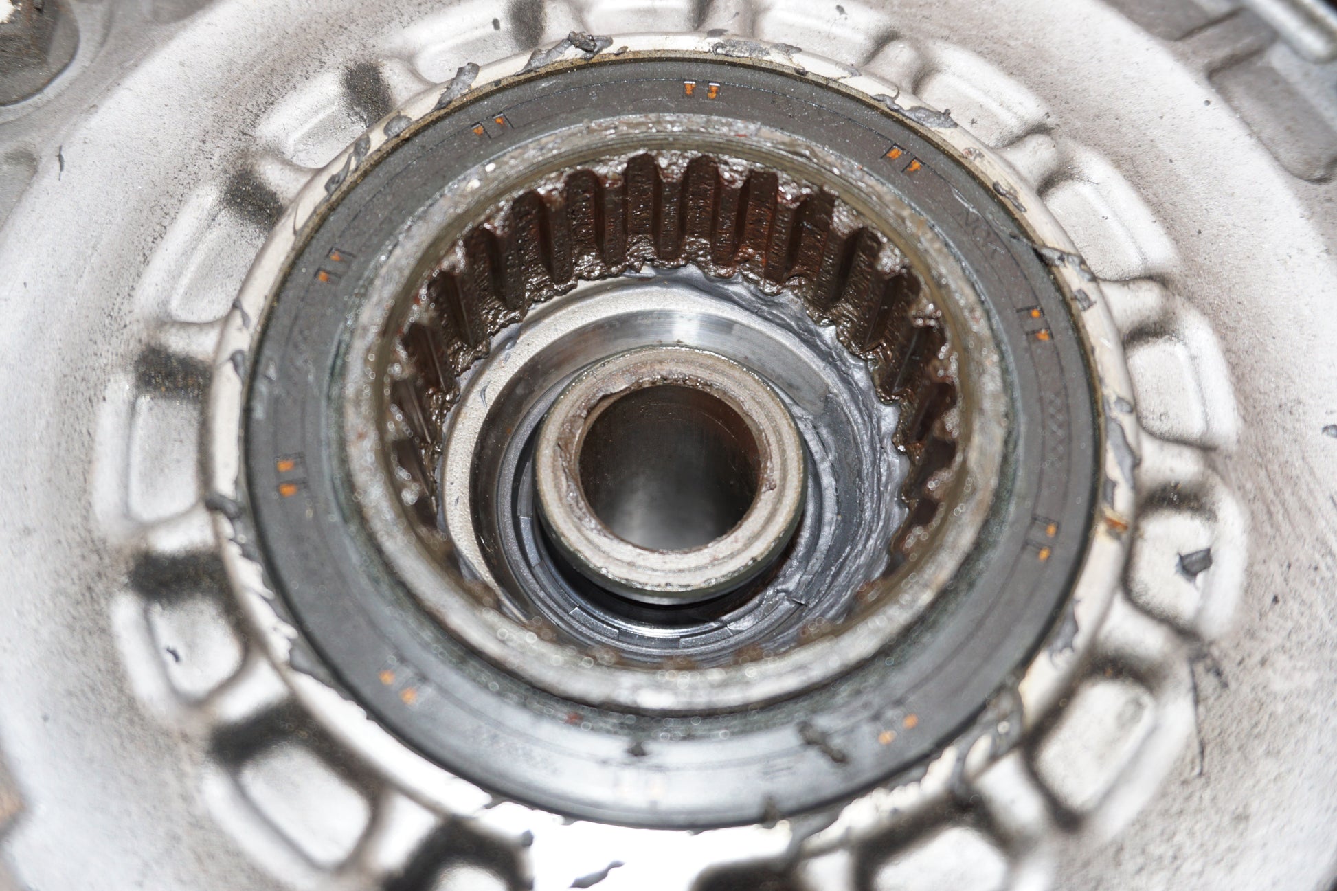 Extrabild7 på Slutväxel från en Honda VTX 1800 -2002 motorcykel.