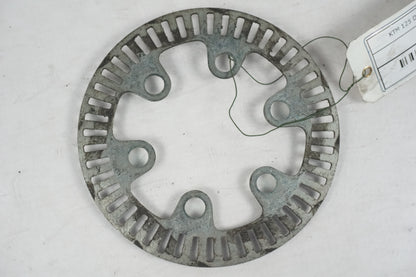 Framsidan på ABS krans från en KTM 125 Duke -2014 motorcykel.