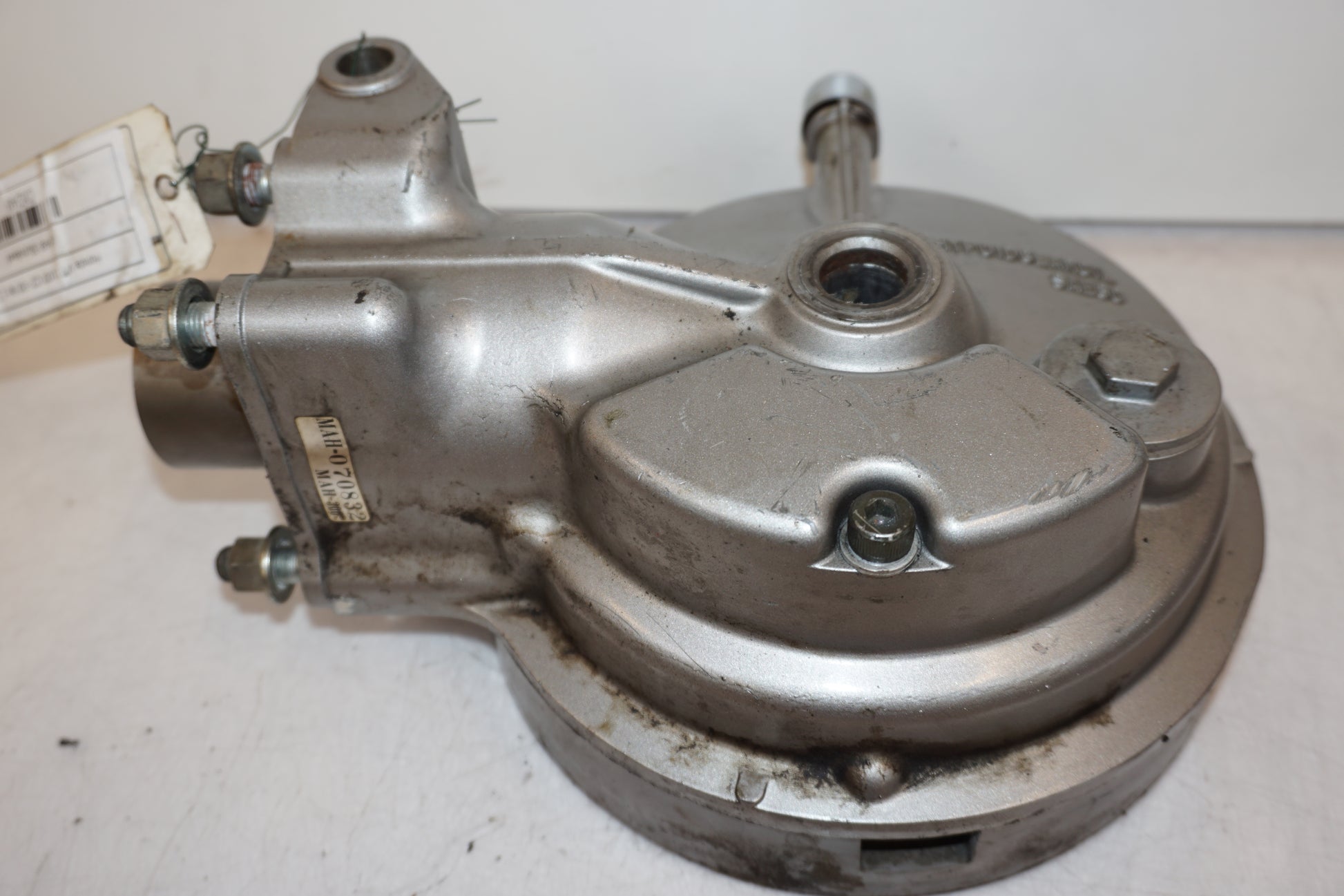 Framsidan på Slutväxel från en Honda VT 1100 C -2000 motorcykel.