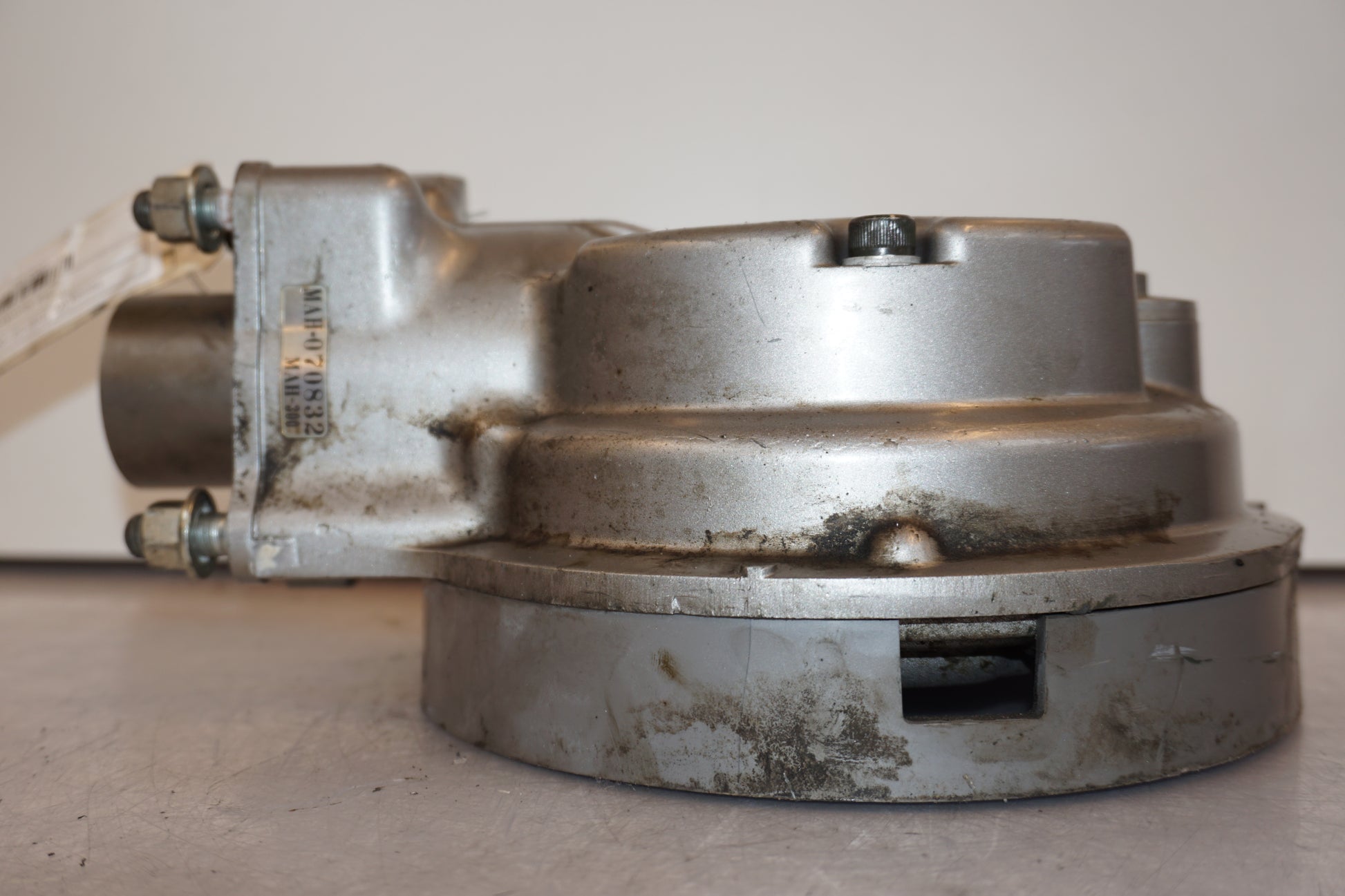 Baksidan på Slutväxel från en Honda VT 1100 C -2000 motorcykel.