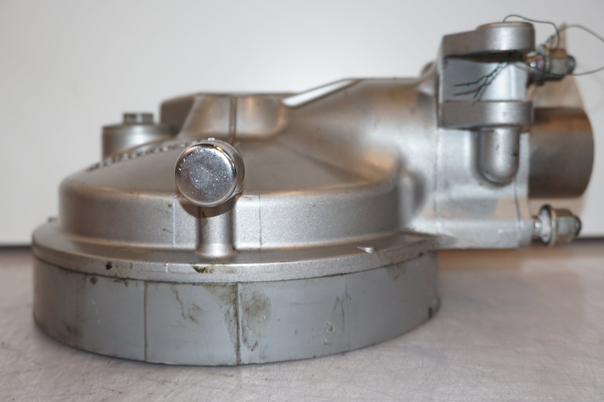 Vänster sida på Slutväxel från en Honda VT 1100 C -2000 motorcykel.