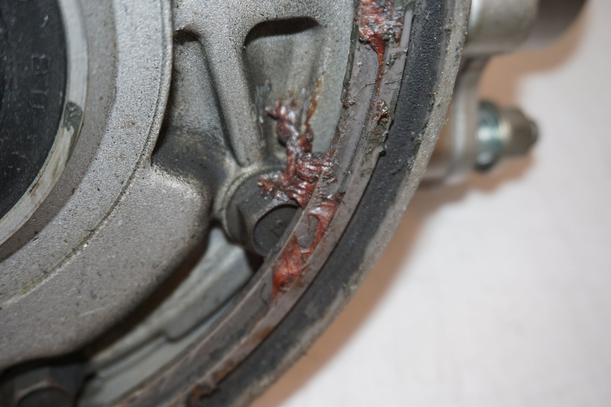 Extrabild3 på Slutväxel från en Honda VT 1100 C -2000 motorcykel.