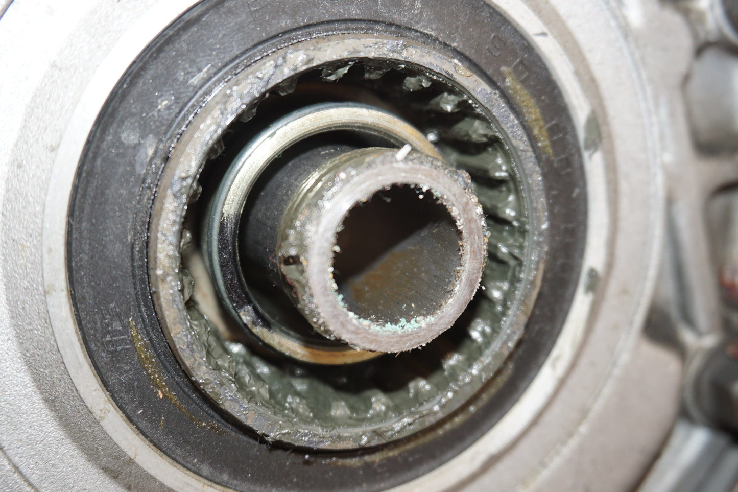 Extrabild4 på Slutväxel från en Honda VT 1100 C -2000 motorcykel.