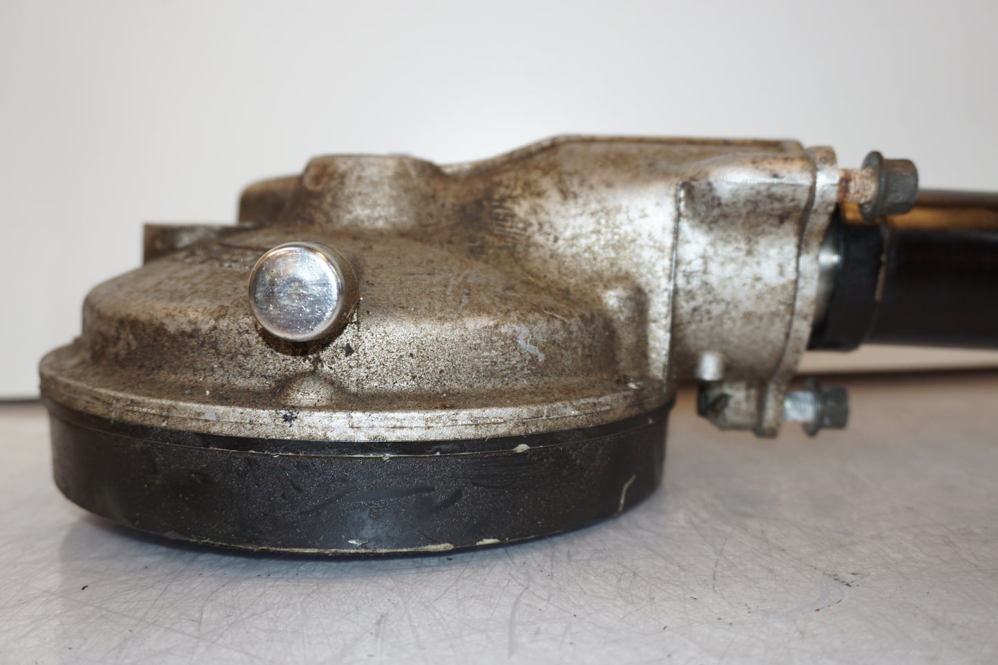 Snett uppifrån på Slutväxel från en Honda VF 750 S -1982 motorcykel.