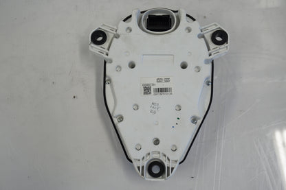 Snett nerifrån på Instrumentpanel från en Kawasaki VN 1700 Classic Tourer -2009 motorcykel.