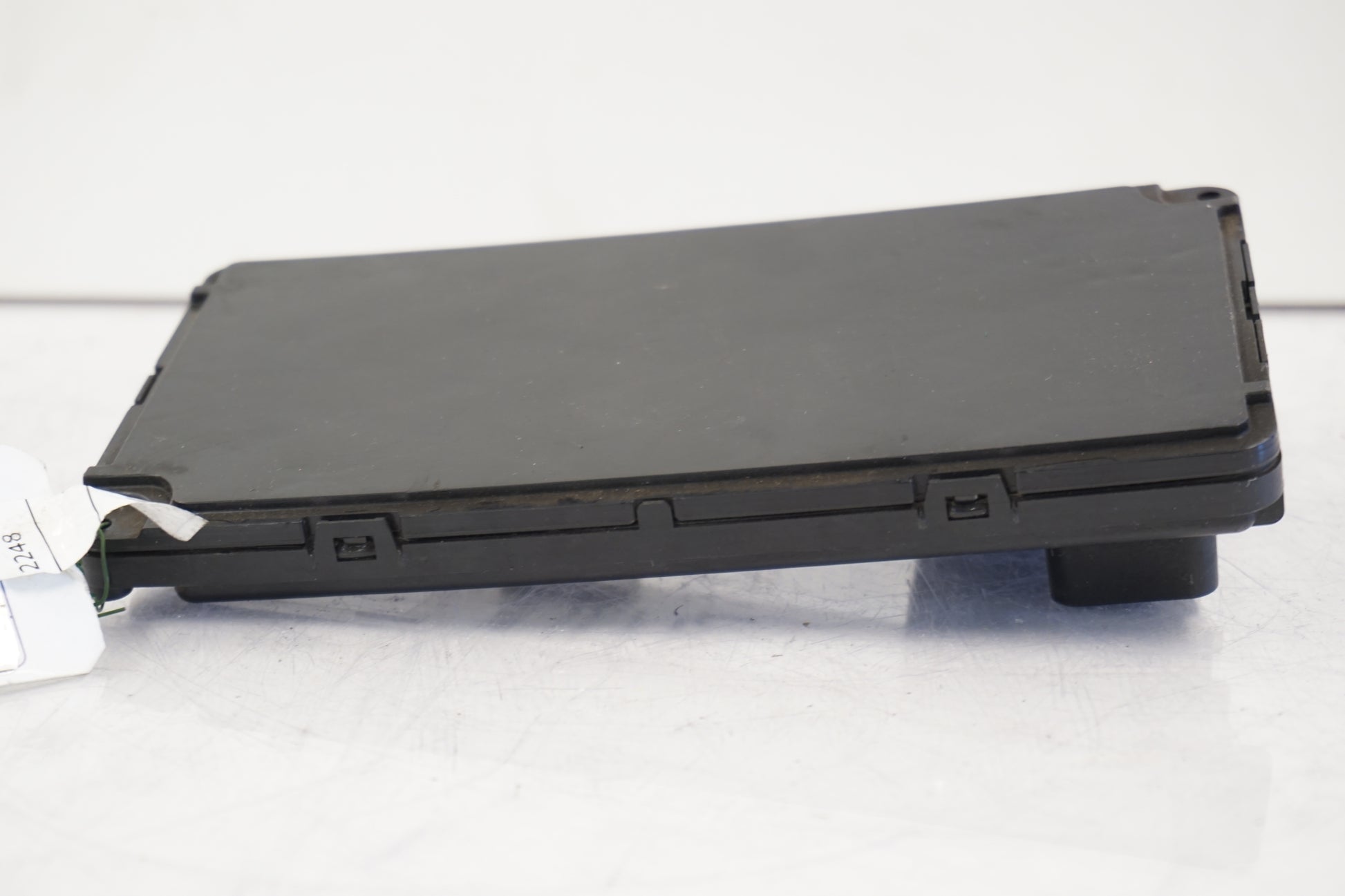 Snett uppifrån på Larm från en H-D Street Glide FLHX -2015 motorcykel.