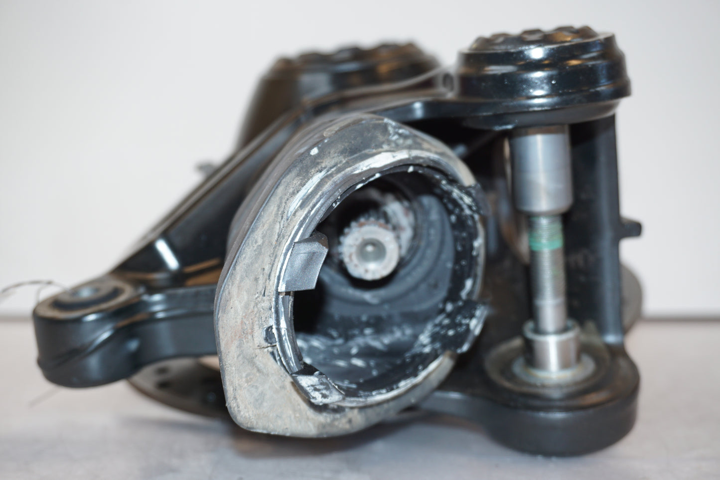 Höger sida på Slutväxel från en BMW R 1200 GSA -2014 motorcykel.