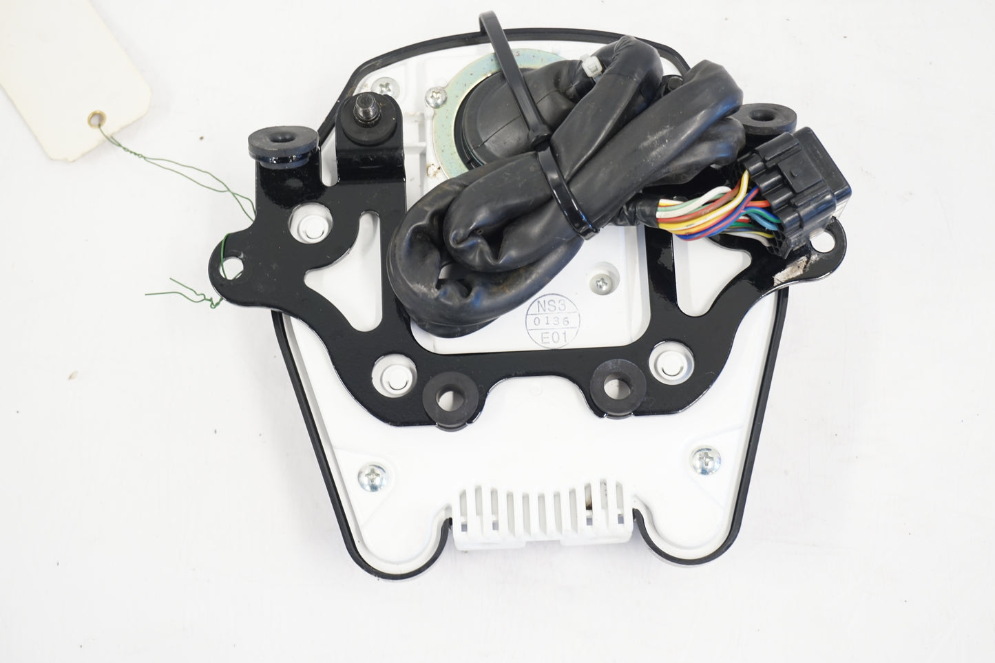 Snett nerifrån på Instrumentkonsoll från en Kawasaki VN 2000 -2006 motorcykel.