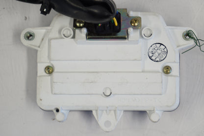 Snett nerifrån på Instrumentpanel från en Honda VTX 1800 -2002 motorcykel.