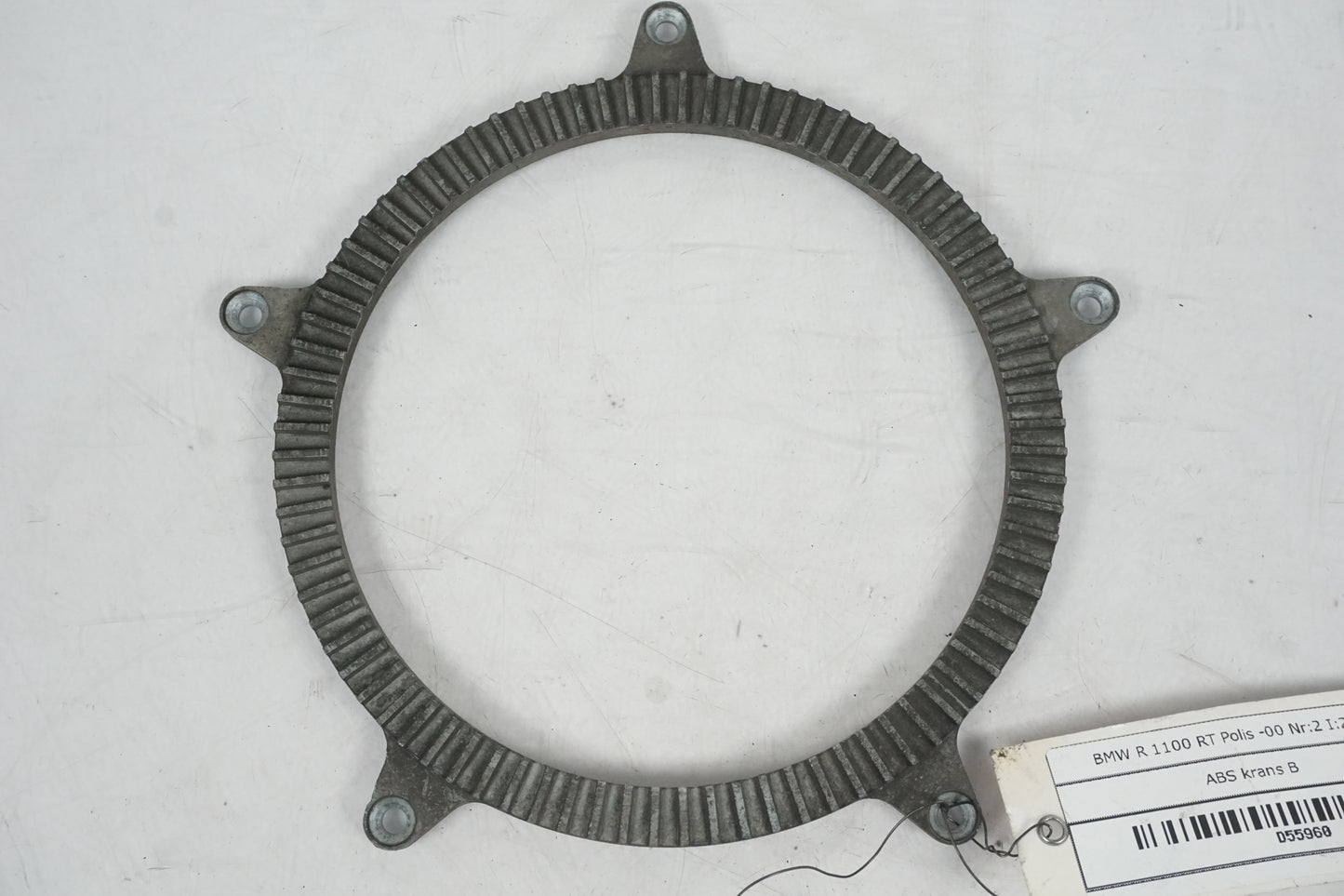 Framsidan på ABS krans från en BMW R 1100 RT -2000 motorcykel.