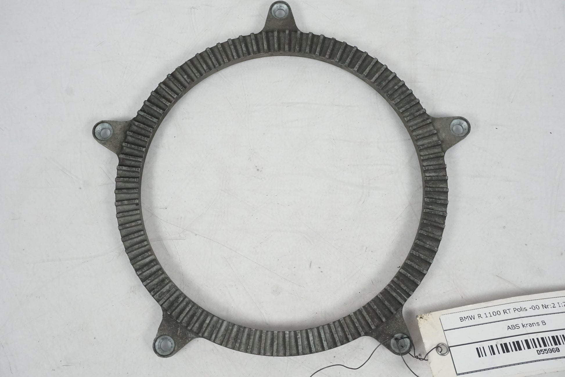 Framsidan på ABS krans från en BMW R 1100 RT -2000 motorcykel.