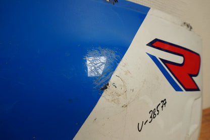 Baksidan på Magkåpa från en Suzuki GSX-R 750 -1988 motorcykel.