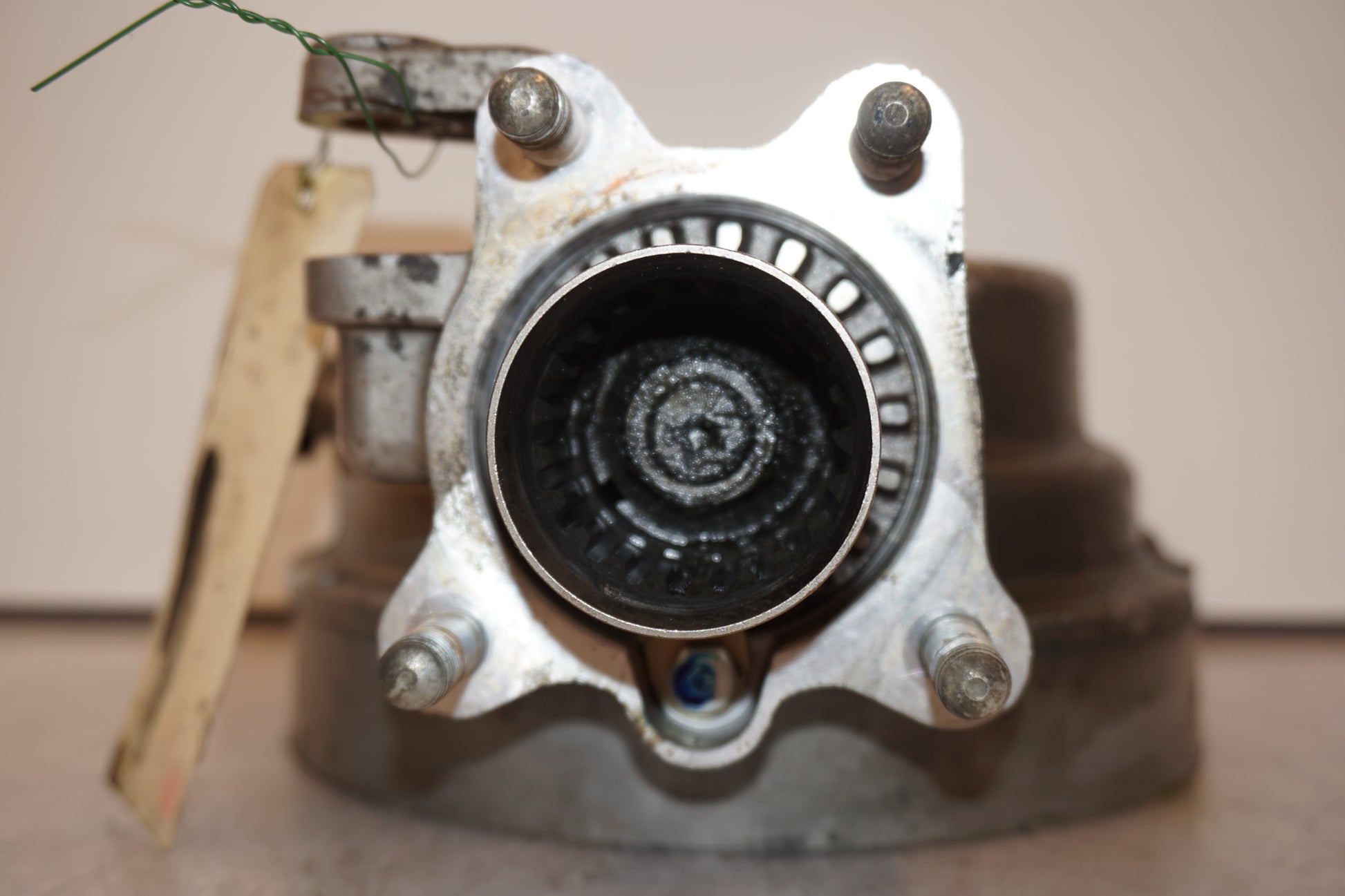 Höger sida på Slutväxel från en Honda VT 1100 C -1999 motorcykel.