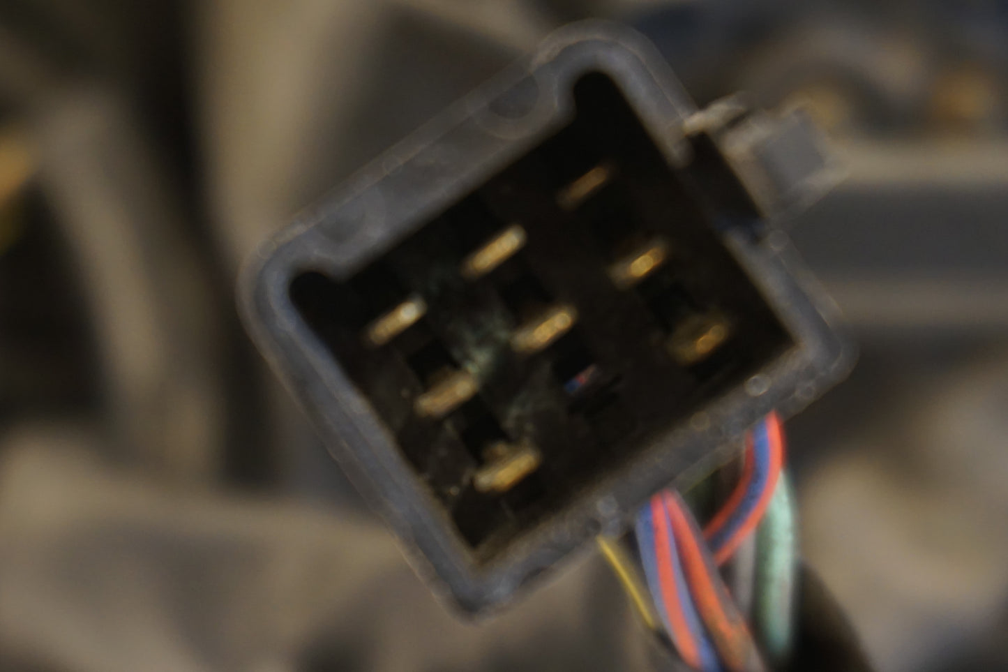 Extrabild1 på Instrumentpanel från en Kawasaki ZXR 750 -1993 motorcykel.