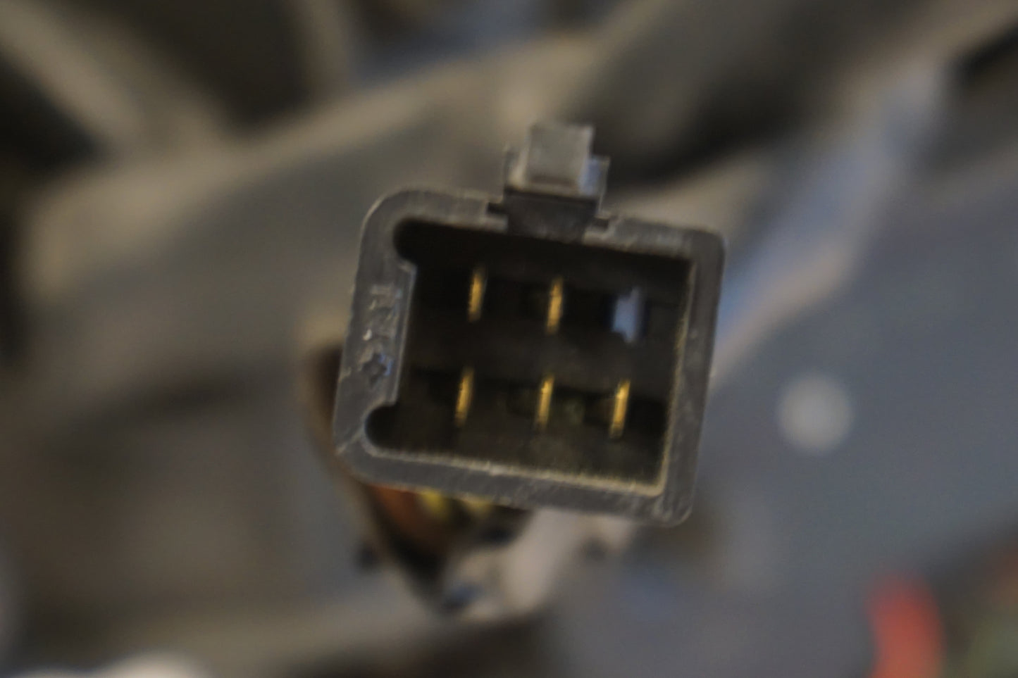 Extrabild2 på Instrumentpanel från en Kawasaki ZXR 750 -1993 motorcykel.