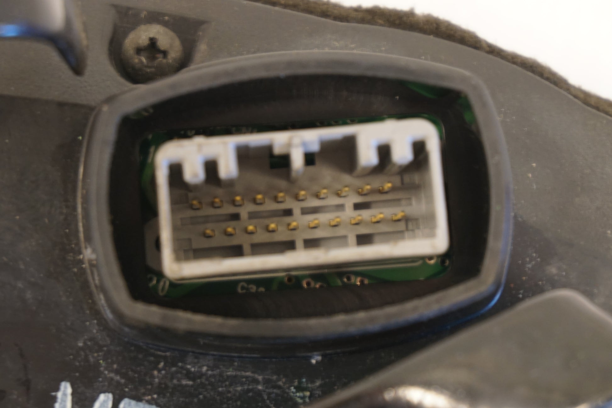 Extrabild3 på Instrumentpanel från en Kawasaki Z 750 -2008 motorcykel.