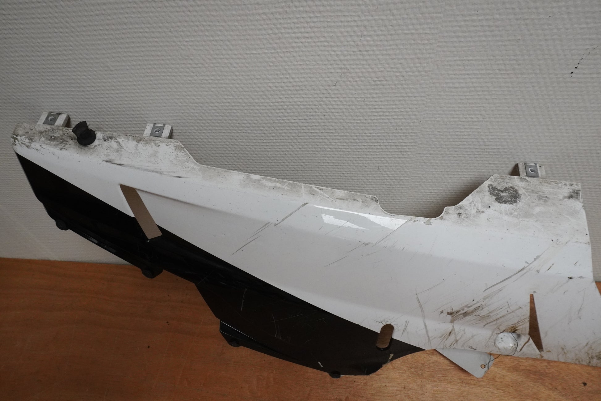 Höger sida på Magkåpa från en Ducati 848 EVO -2012 motorcykel.