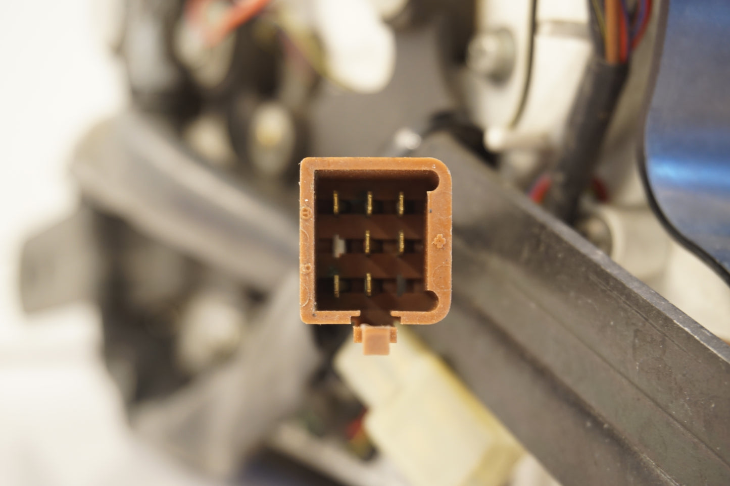 Extrabild1 på Instrumentpanel från en Kawasaki ZX-10 -1990 motorcykel.