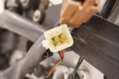 Extrabild2 på Instrumentpanel från en Kawasaki ZX-10 -1990 motorcykel.