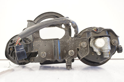 Snett nerifrån på Instrumentpanel från en Kawasaki ZXR 750 -1989 motorcykel.