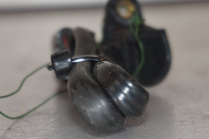 Snett nerifrån på Hastighetsgivare från en Cagiva Raptor 1000 -2002 motorcykel.