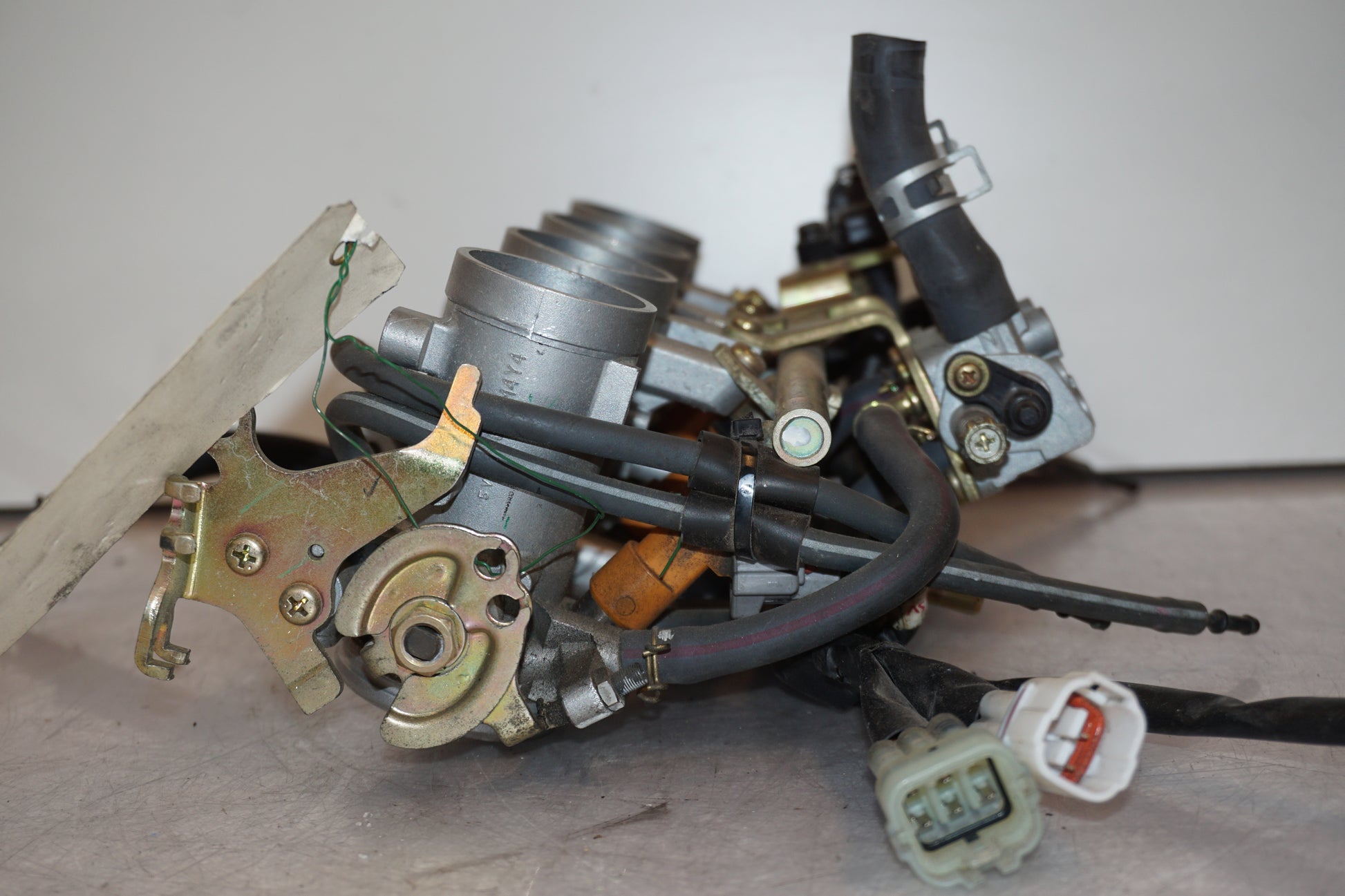 Extrabild1 på Spjällhus från en Yamaha FZ-6 -2005 motorcykel.