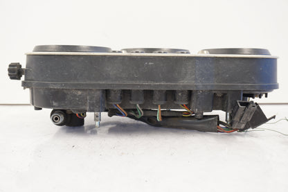 Baksidan på Instrumentpanel från en Kawasaki ZX-6R -1997 motorcykel.