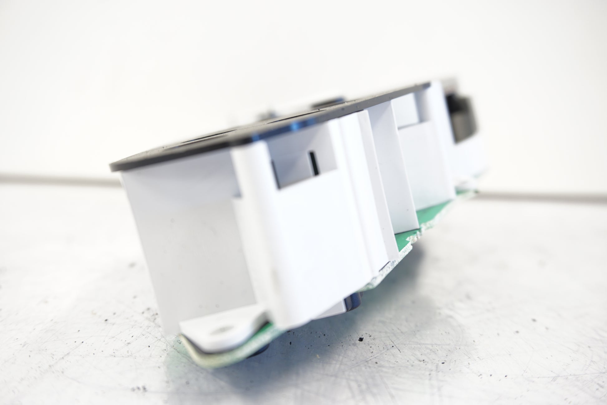 Höger sida på Instrumentpanel från en Kawasaki ZX-6R -1999 motorcykel.