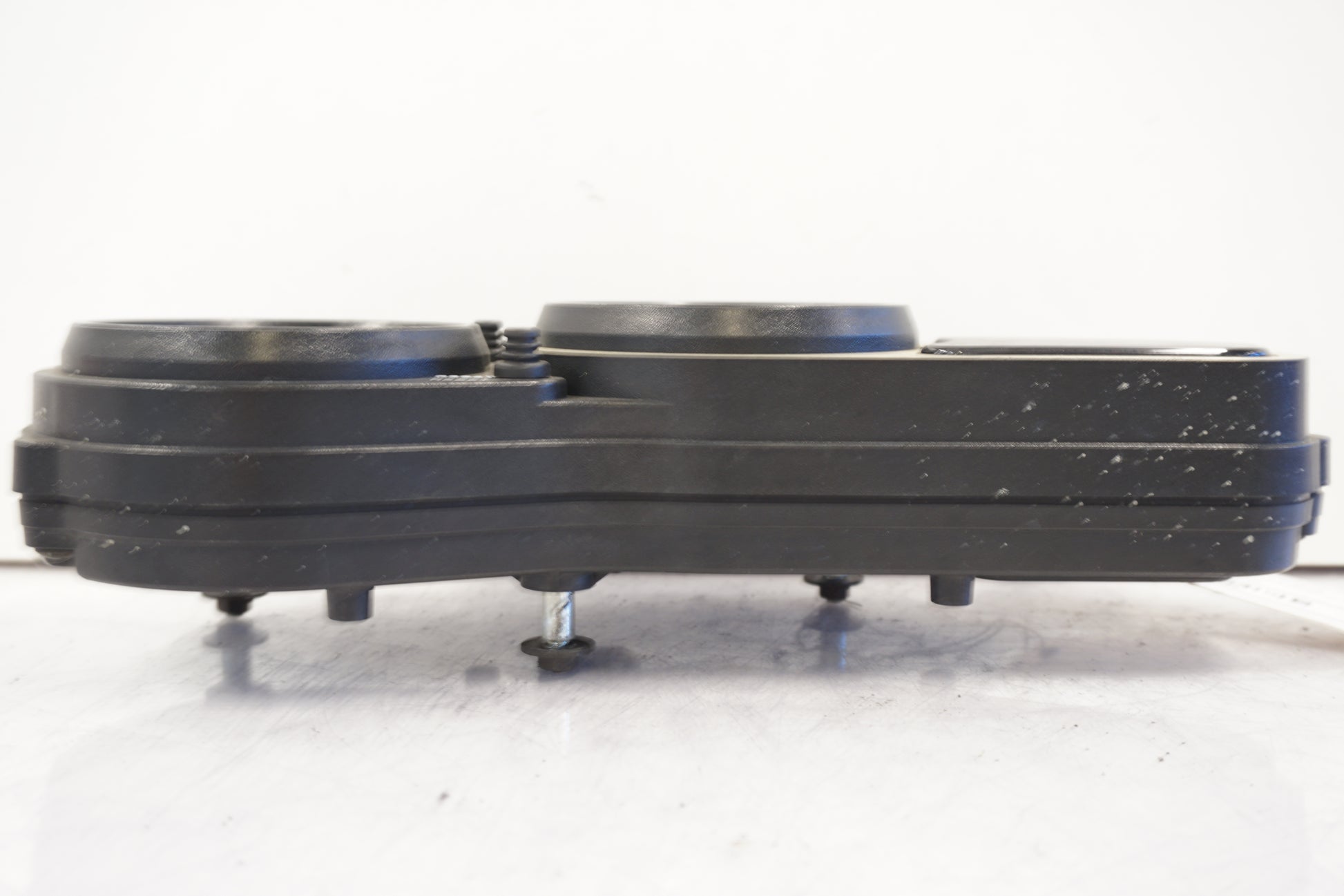 Baksidan på Instrumentpanel från en Kawasaki ZX-6R -1998 motorcykel.