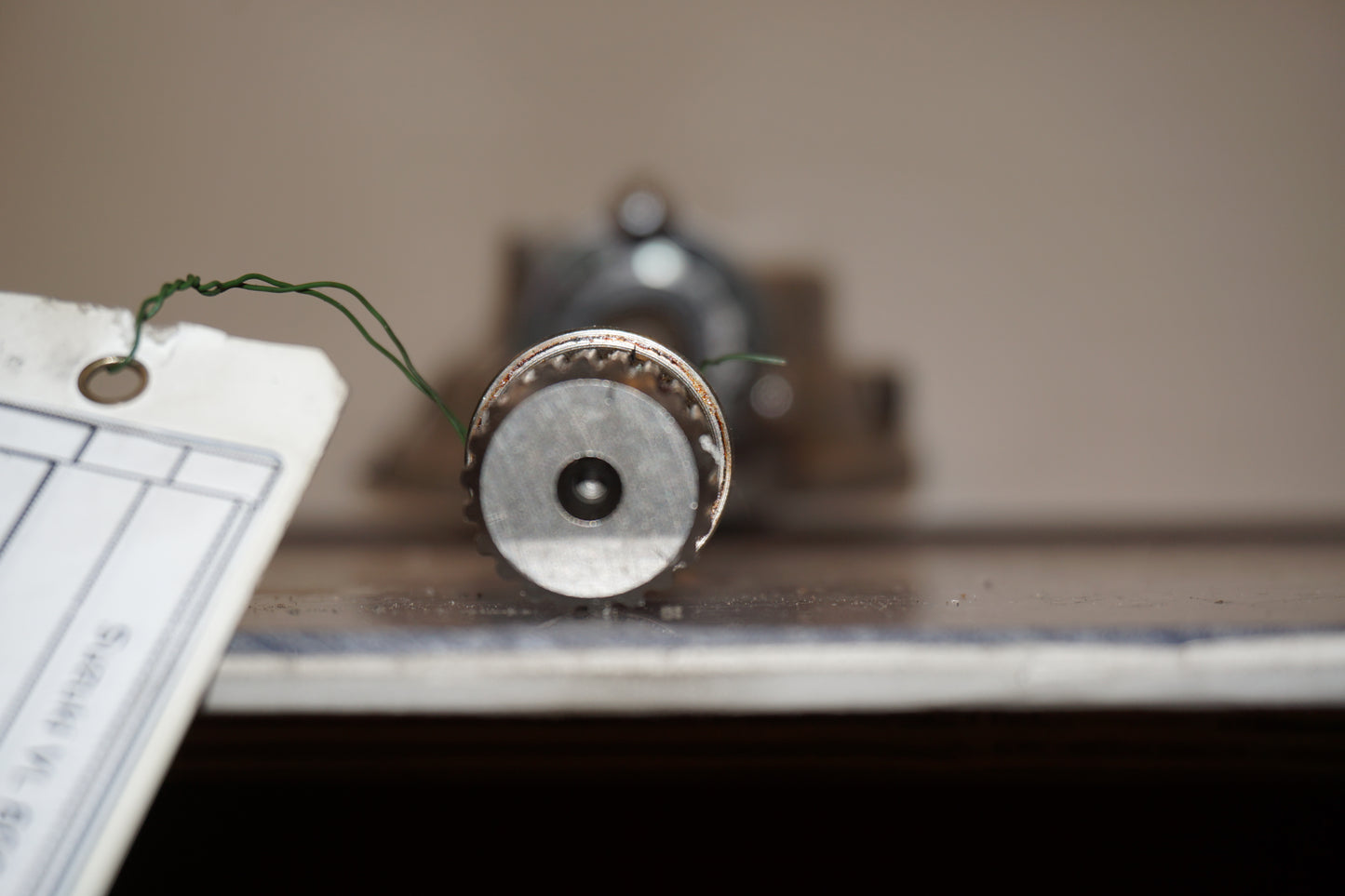Baksidan på Slutväxel från en Suzuki VL 800 -2003 motorcykel.