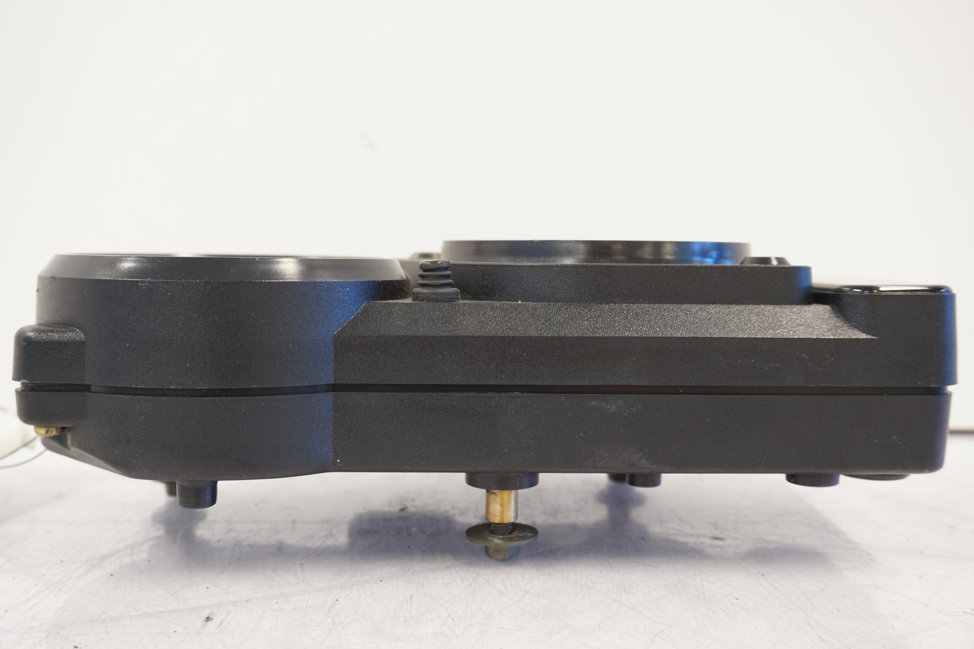 Baksidan på Instrumentpanel från en Suzuki GSX-R 600 -2000 motorcykel.