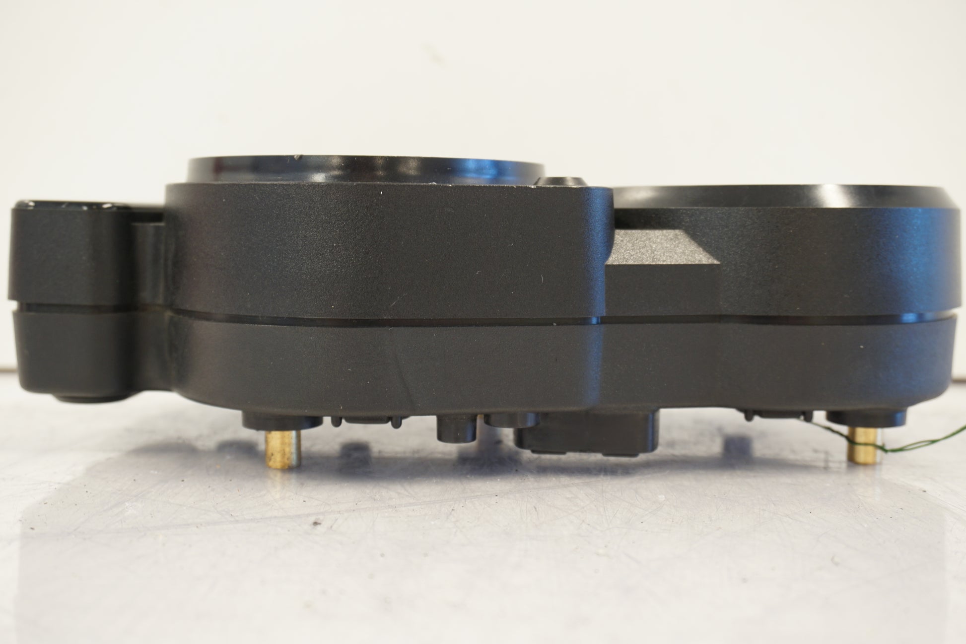 Vänster sida på Instrumentpanel från en Suzuki GSX-R 600 -1997 motorcykel.