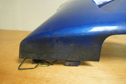 Snett uppifrån på Magkåpa från en Yamaha YZF 1000 R1 -1999 motorcykel.