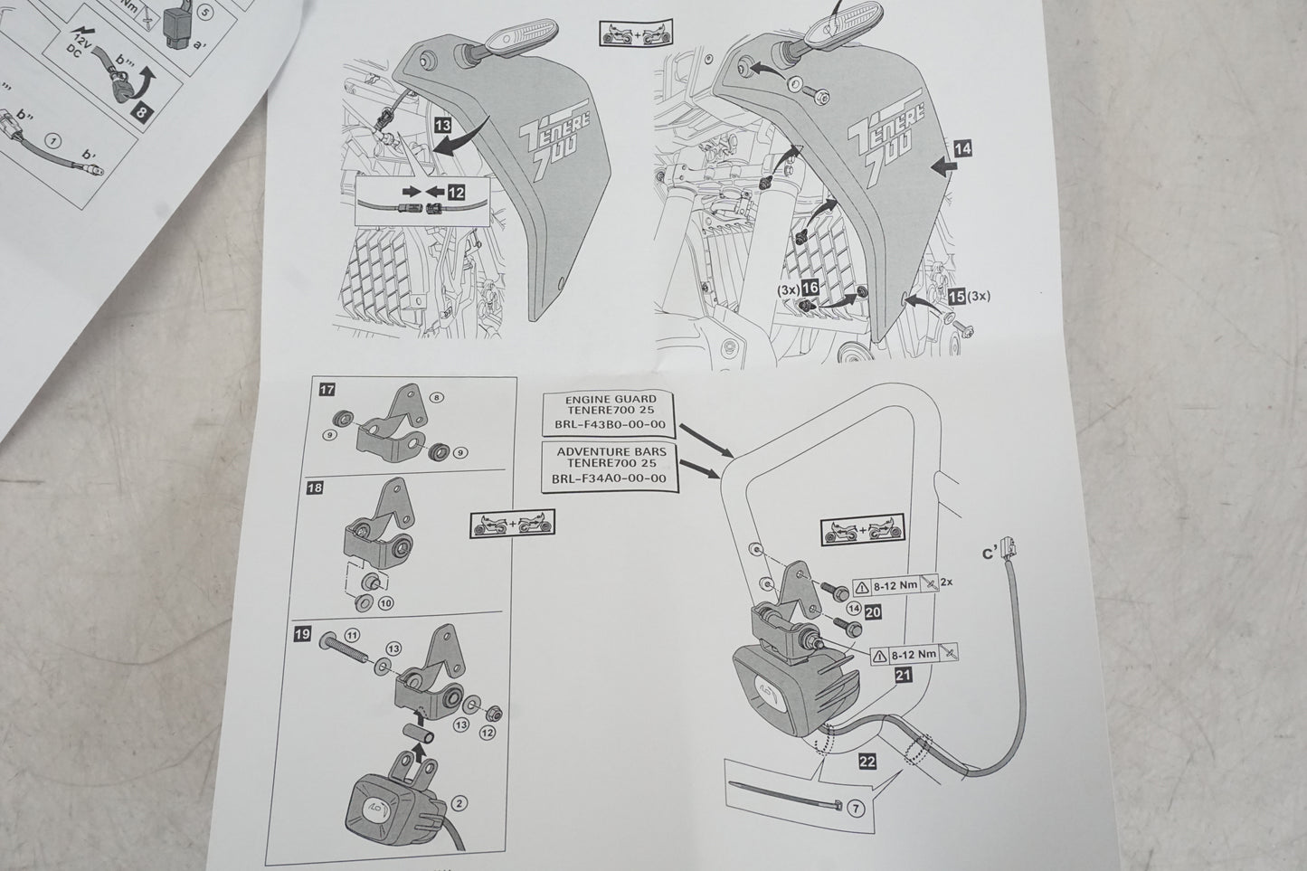 Support de feux supplémentaires