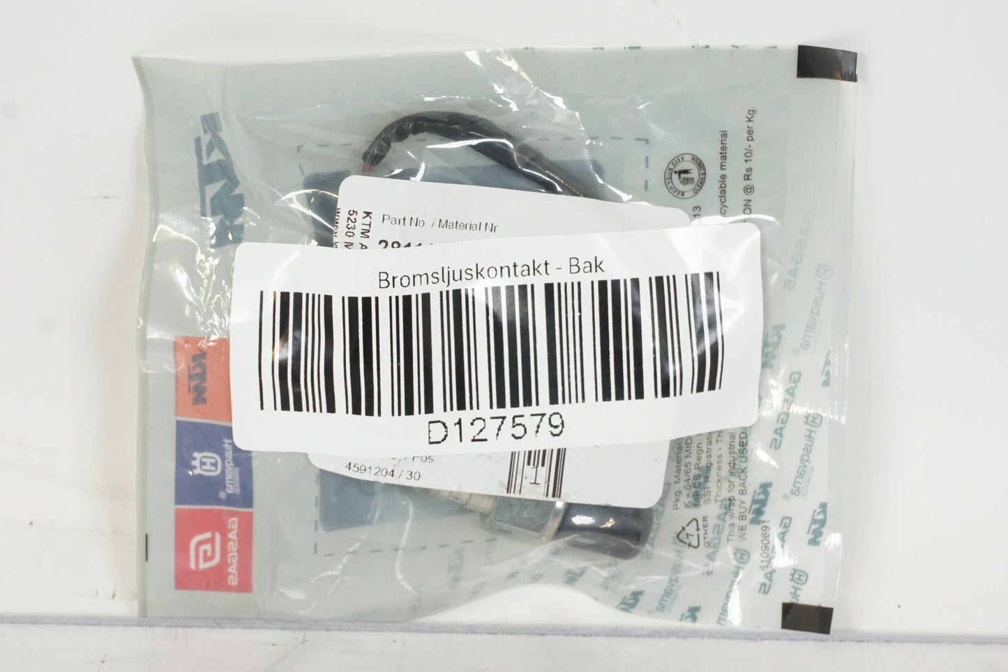 Contact de feu de frein