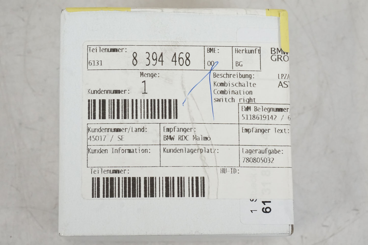 commande de direction