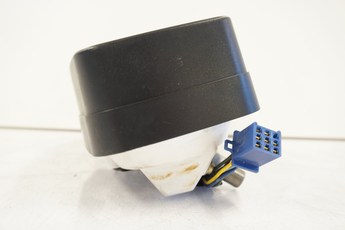 Snett uppifrån på Instrumentpanel från en Yamaha XTZ 660 -1992 motorcykel.