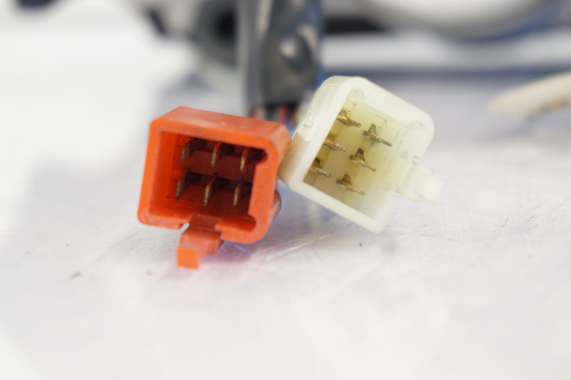 Extrabild1 på Instrumentkonsoll från en Yamaha V-MAX 1200 -2001 motorcykel.