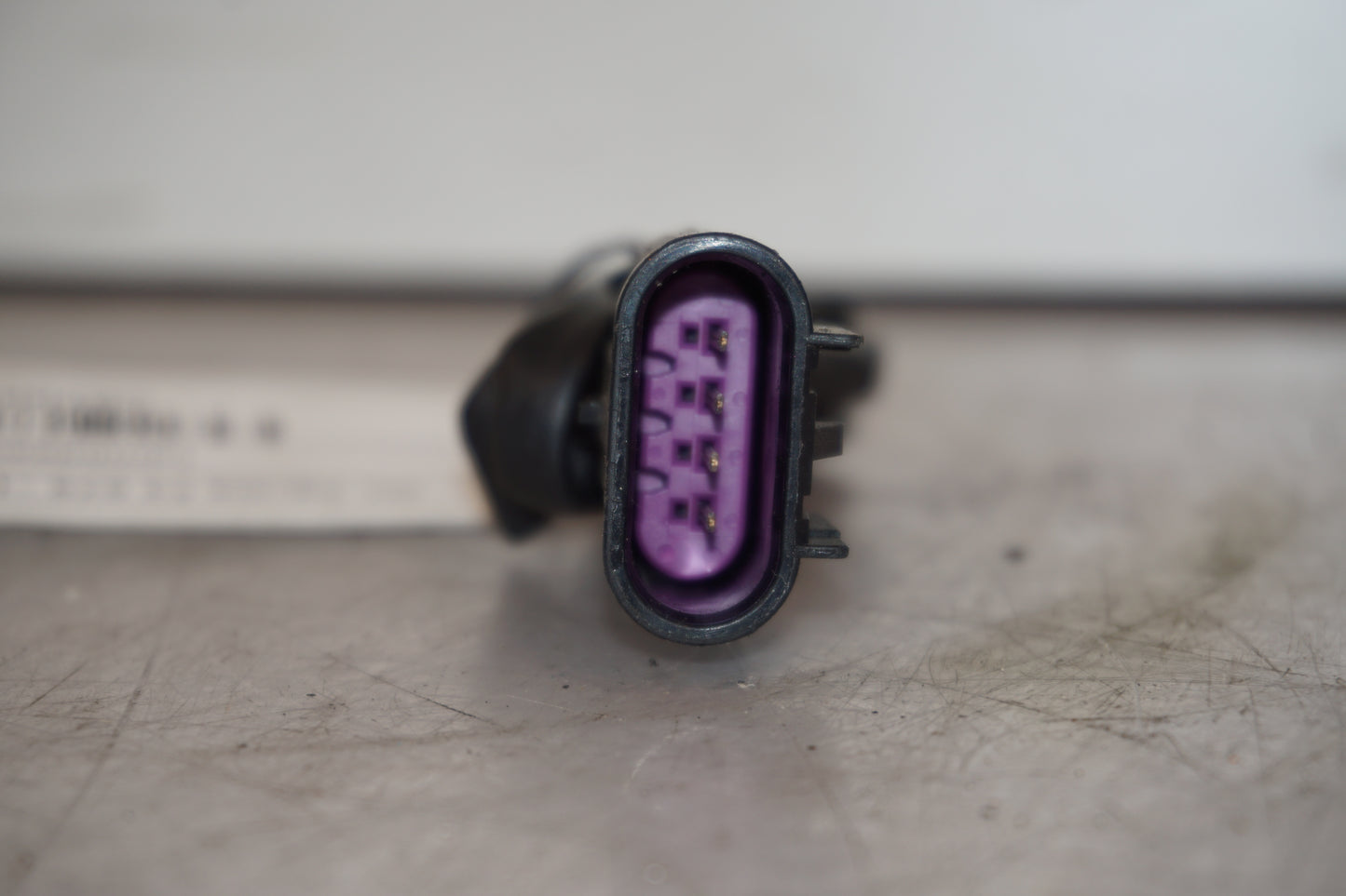 Snett uppifrån på Lambdasond från en MV Agusta F3 675 -2014 motorcykel.