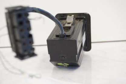 Snett nerifrån på Färddator från en BMW K 1200 LT -2000 motorcykel.