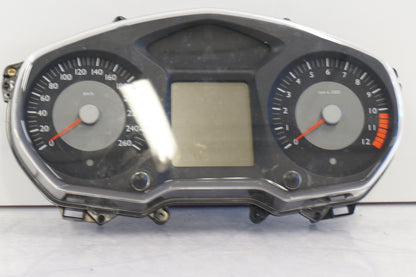 Framsidan på Instrument från en BMW K 1300 GT -2009 motorcykel.