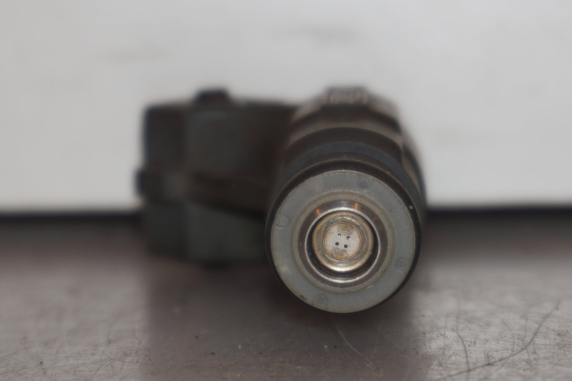 Vänster sida på Spridare från en BMW R 850 R -2004 motorcykel.