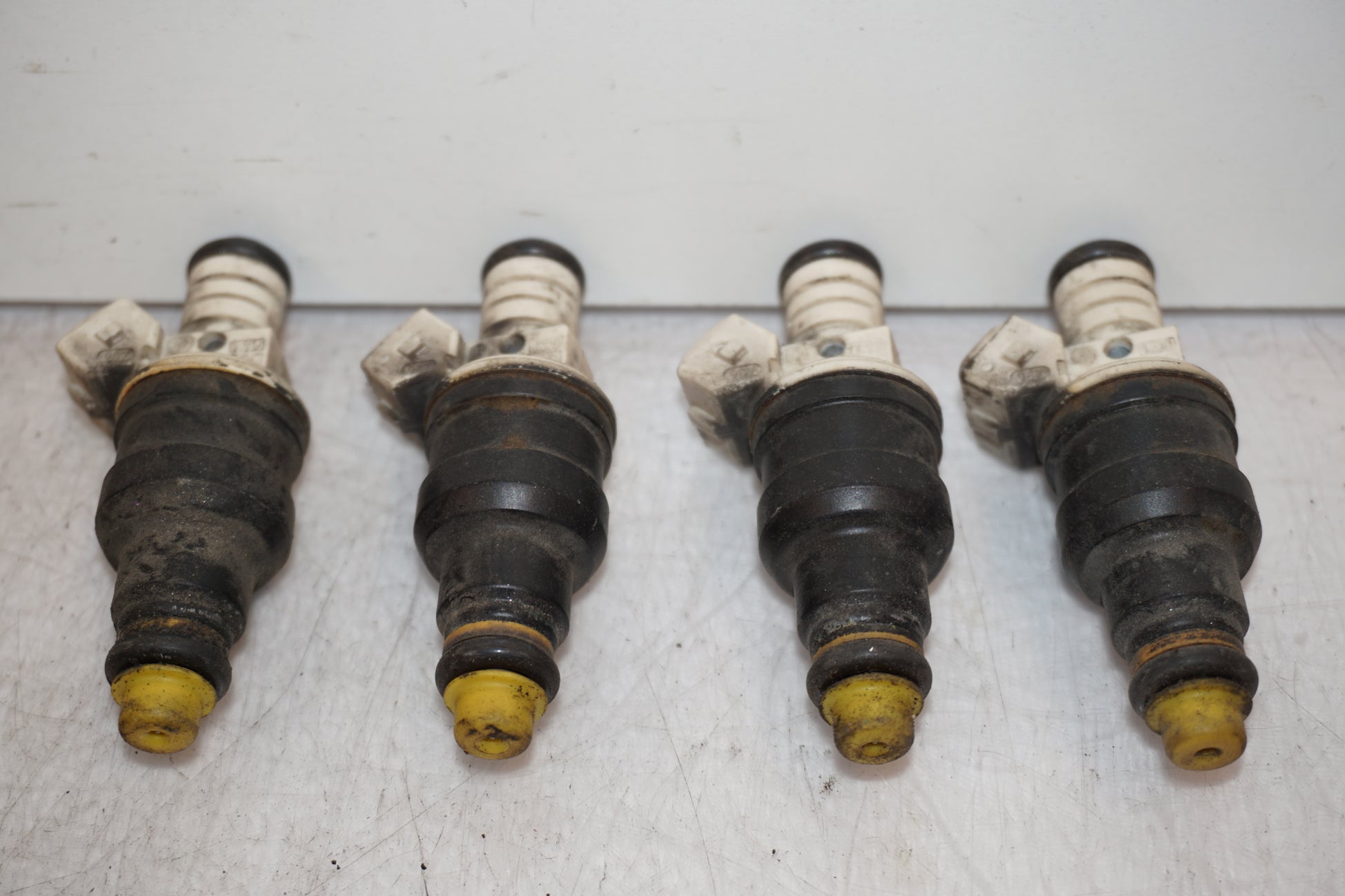 Höger sida på Spridare från en BMW K 1200 RS -2002 motorcykel.