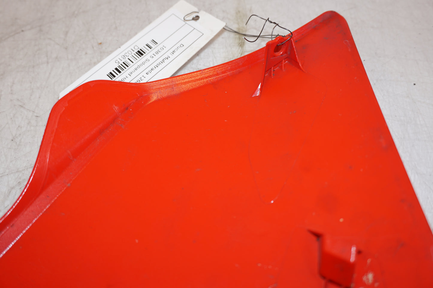 Extrabild1 på Sidopanel från en Ducati Multistrada 1260 -2019 motorcykel.