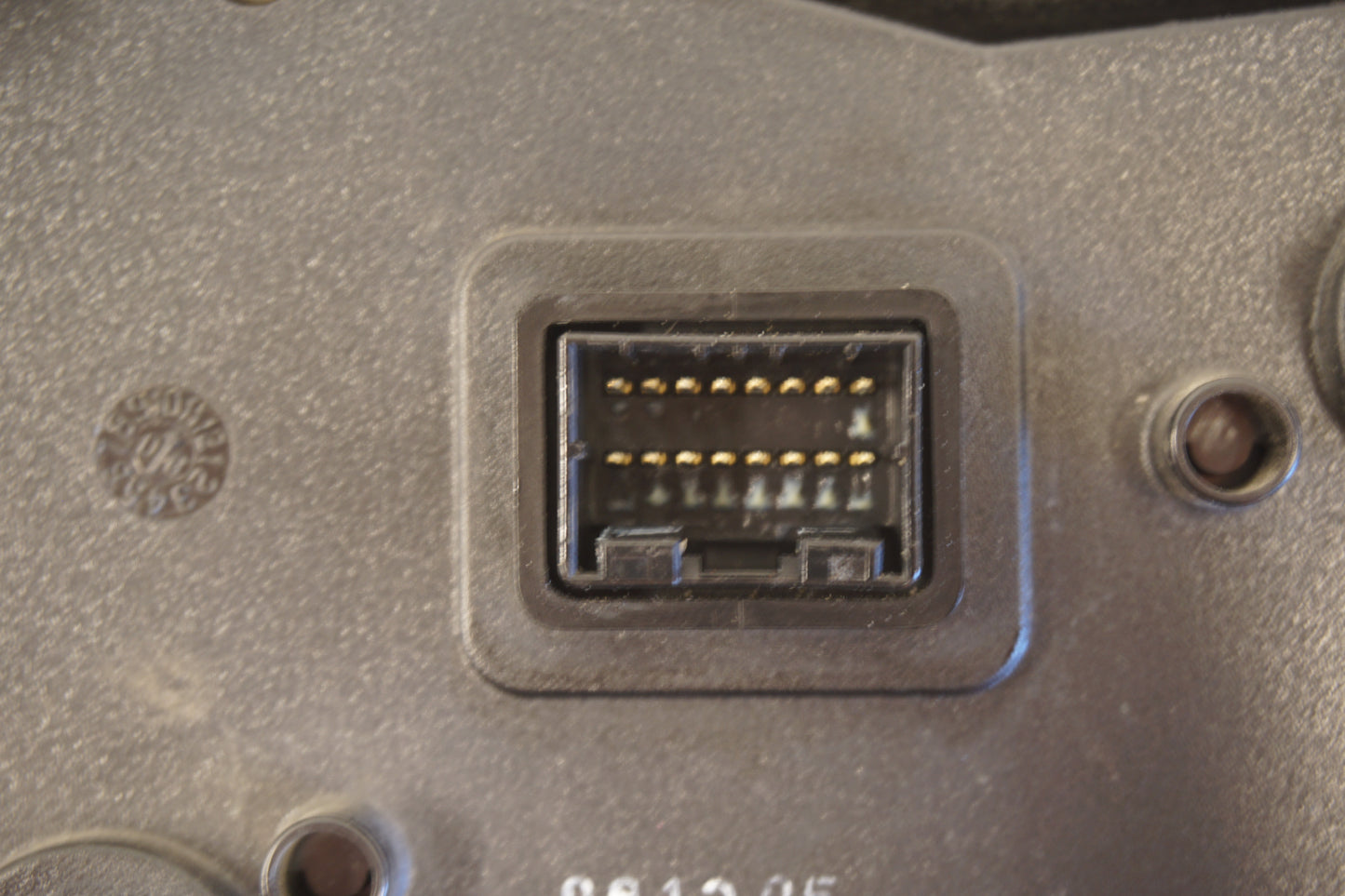 Extrabild1 på Instrumentpanel från en Triumph Street Triple R -2009 motorcykel.