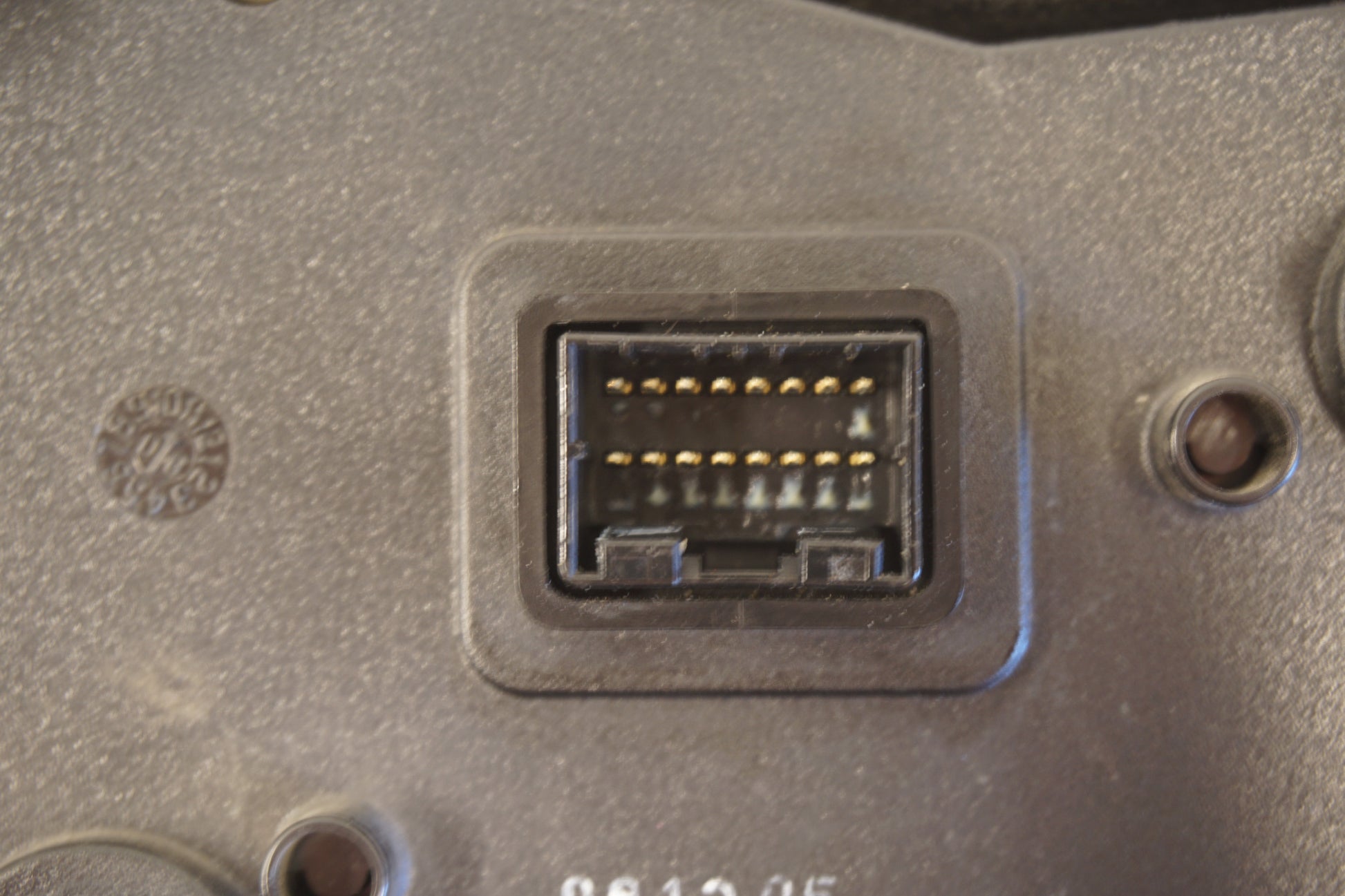 Extrabild1 på Instrumentpanel från en Triumph Street Triple R -2009 motorcykel.