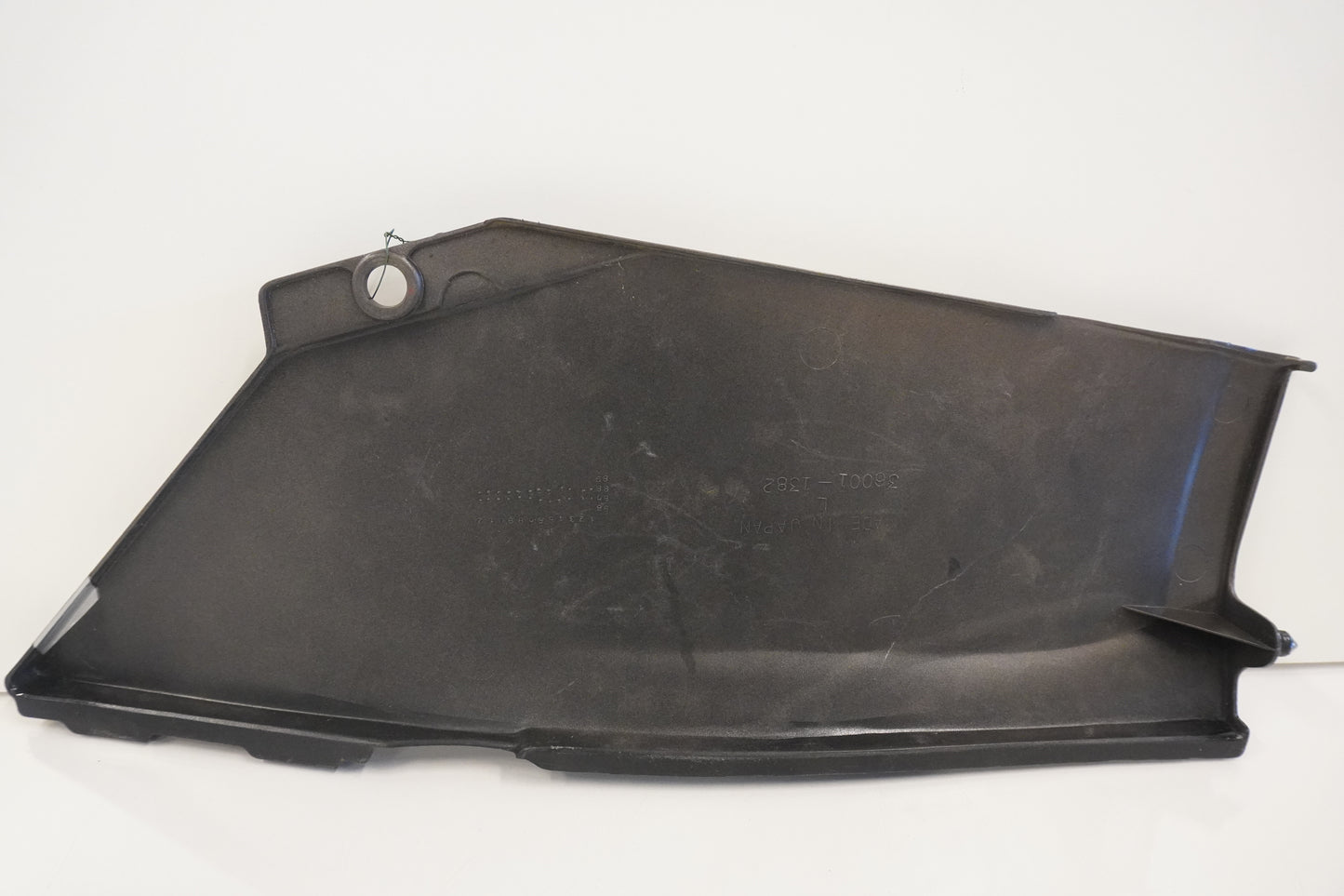 Baksidan på Sidopanel från en Kawasaki GPX 600 -1990 motorcykel.